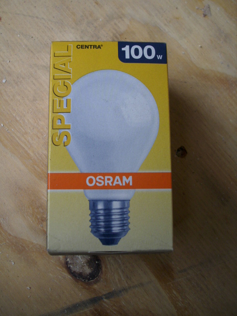 Osram classic 100W E27 mat